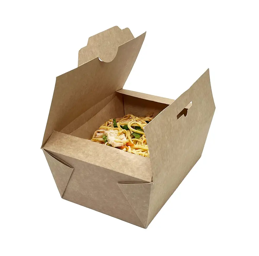 Cardboard Take Away Food Packaging Box
