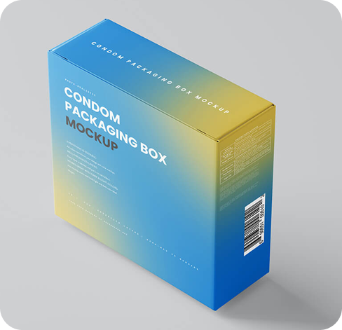 Condom Packaging Boxes