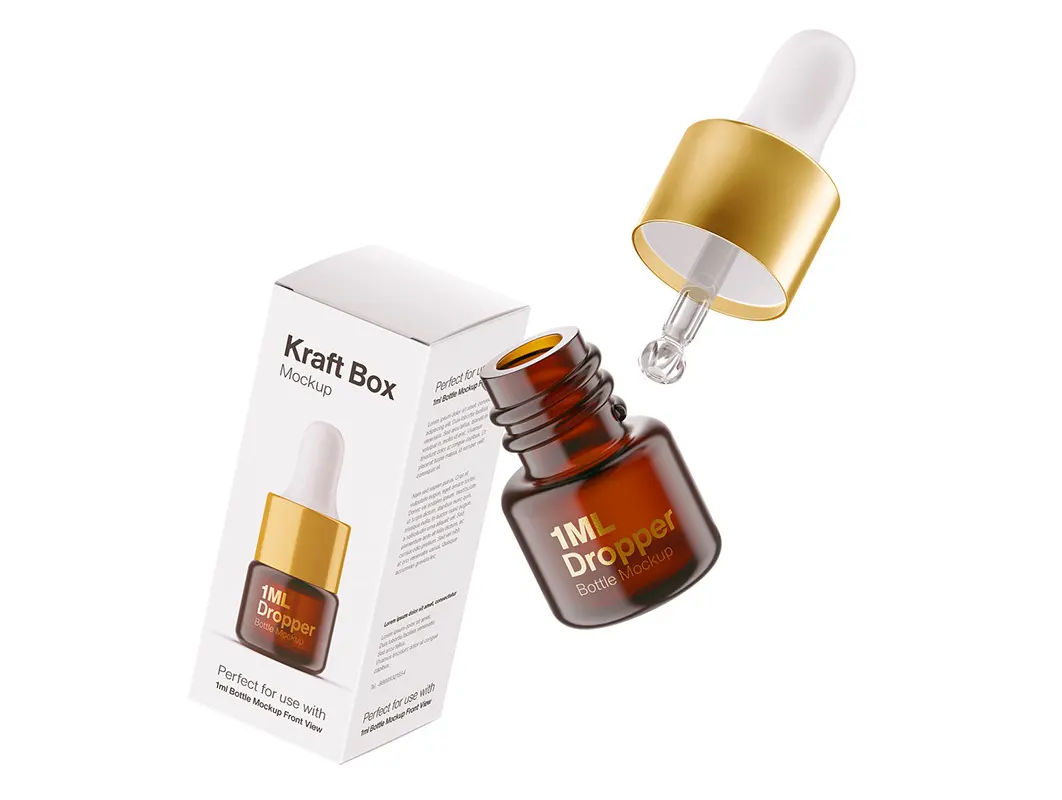 Custom 1ml Bottle Boxes