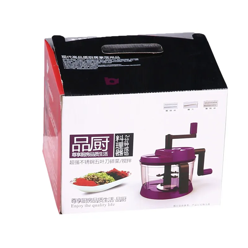 Custom Food Choppers Packaging Boxes