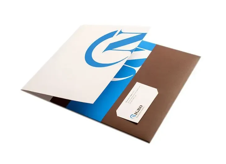 Custom Four Corner Prospectus Packaging