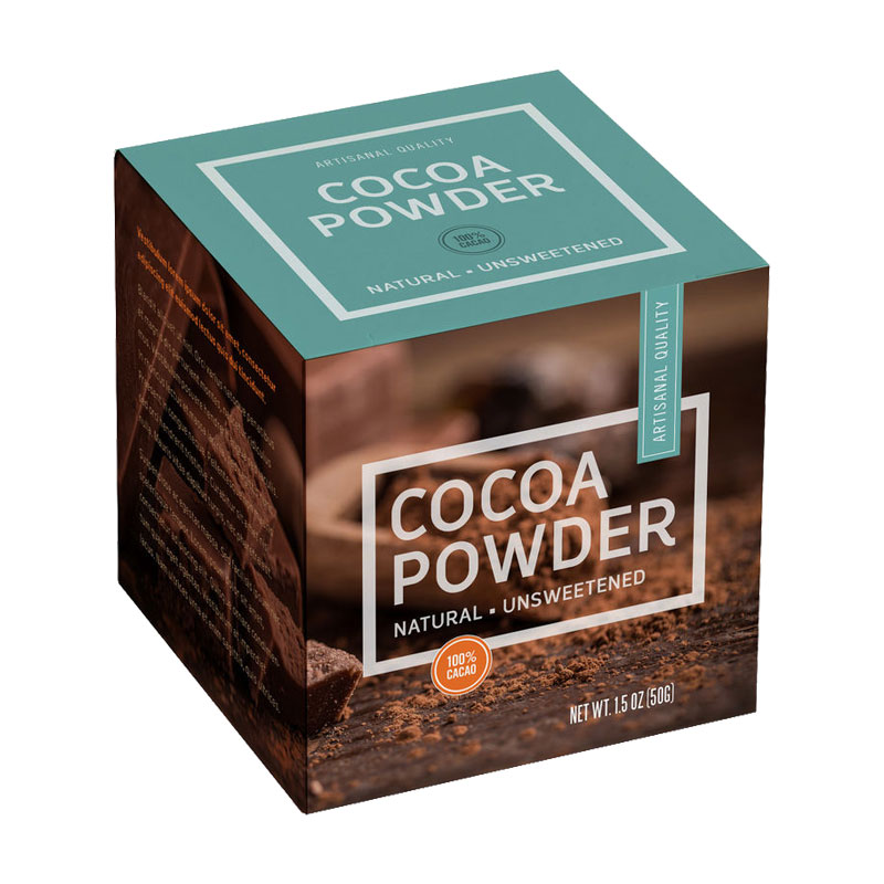 Custom Cocoa Powder Packaging Boxes