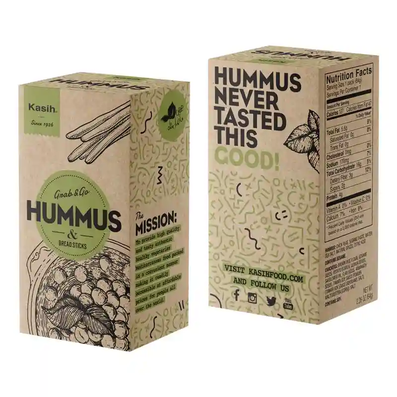 Custom Soy Beans Packaging Boxes