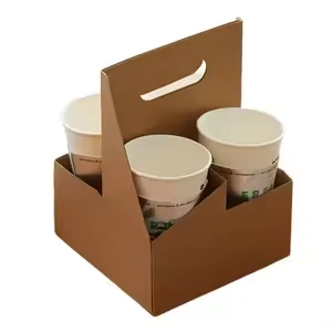 Custom Takeaway Paper Cups Packaging