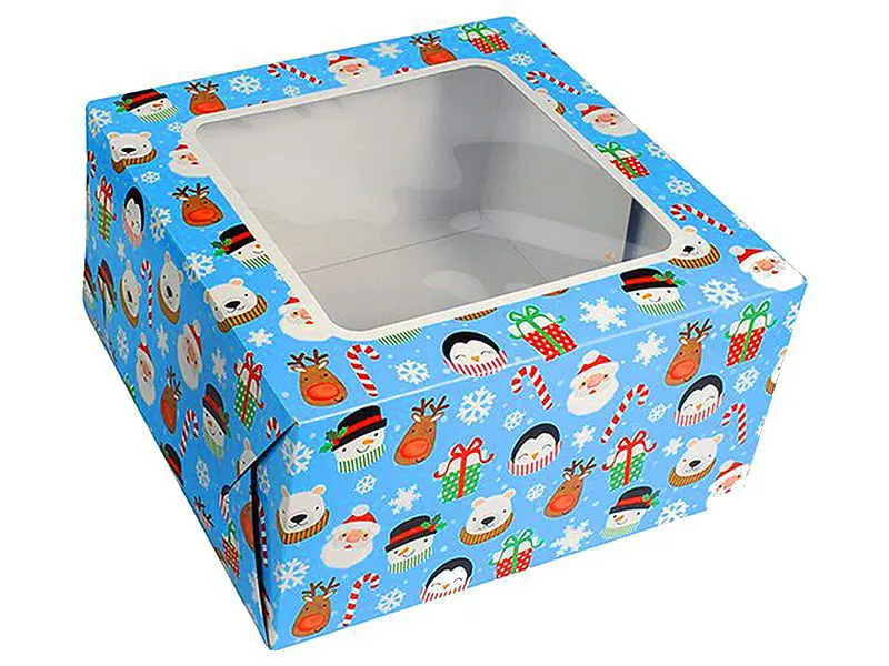Four Corner Cake Boxes