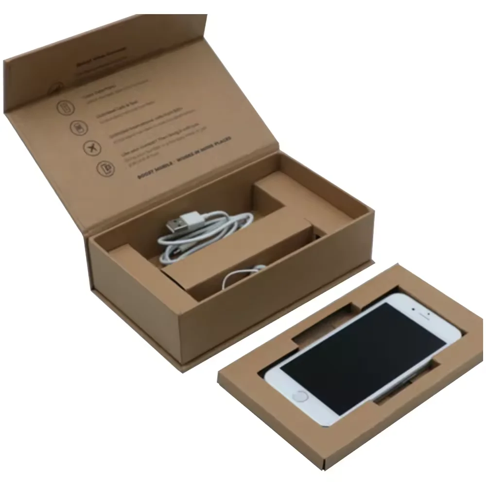 High Quality Cardboard Custom Desk Phone Packaging