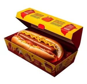 Hot Dog Custom Packaging Box
