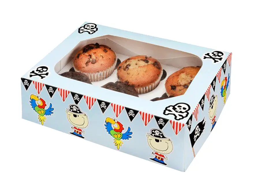 Personalised Frozen Muffin Boxes