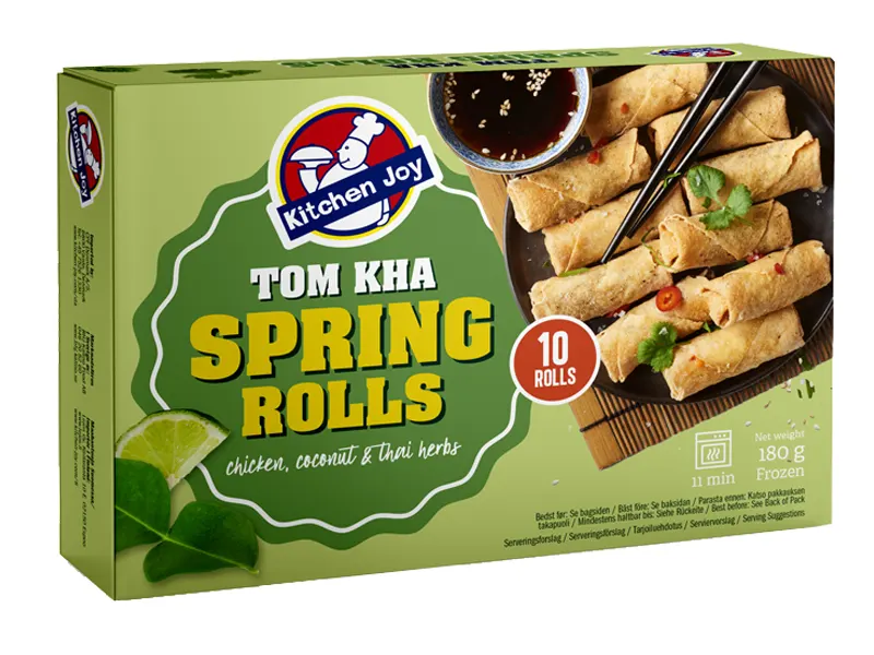 Spring Rolls Packaging Boxes