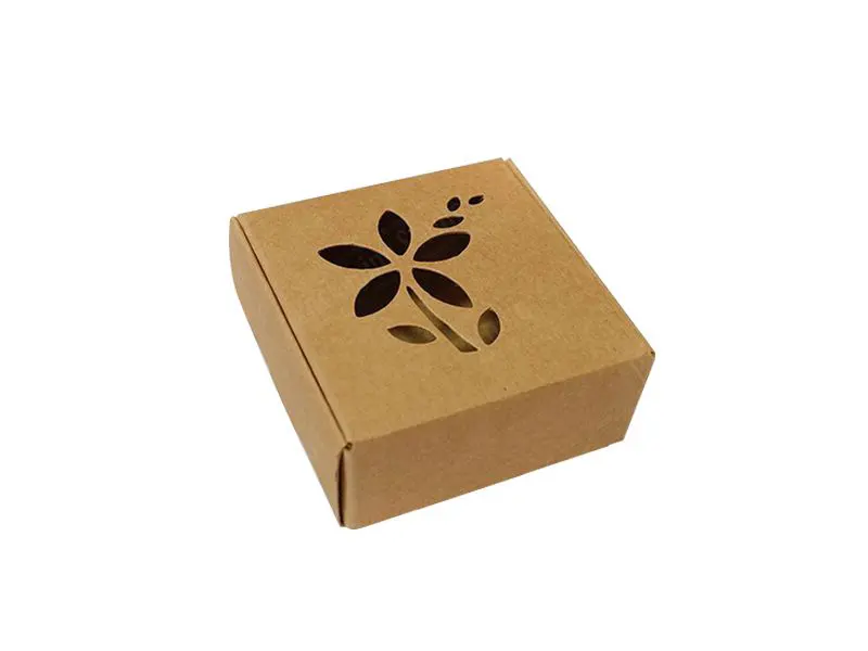 Kraft Die Cut Printing Boxes