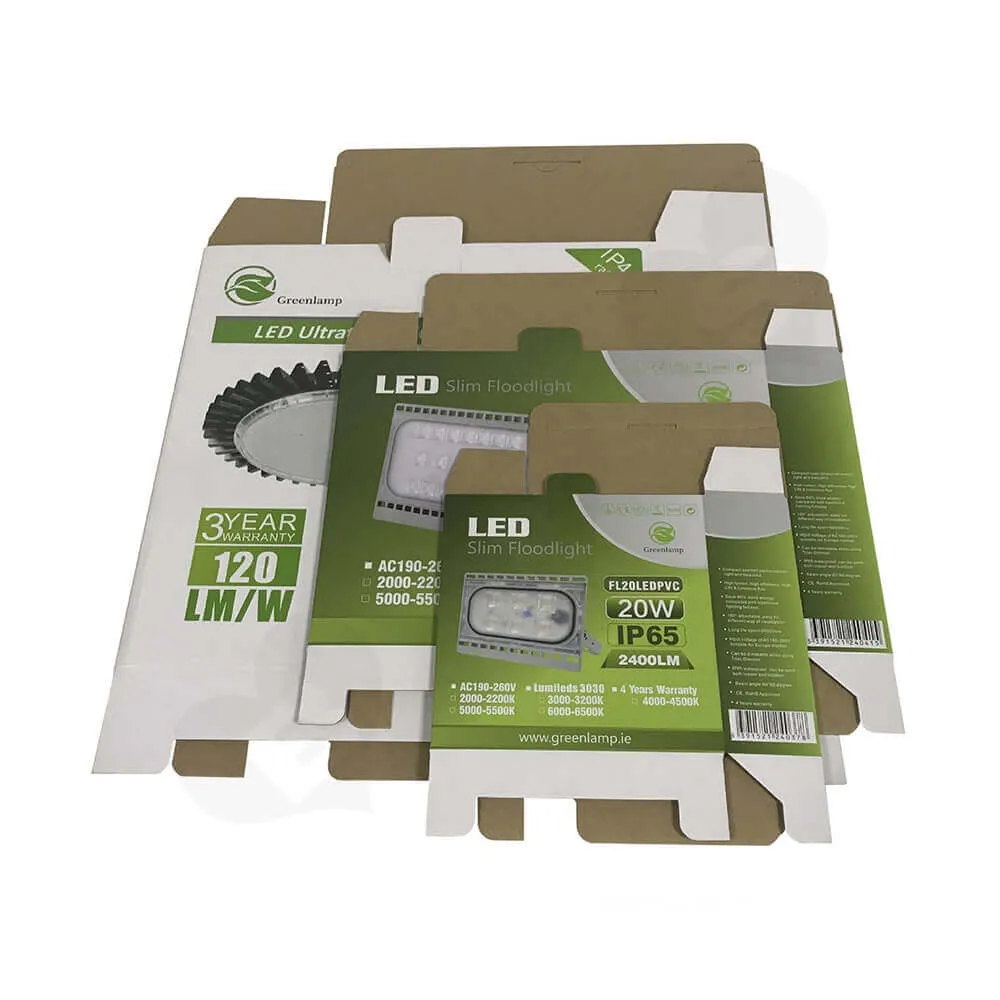 Led Bulbs Chandelier Packaging Boxes