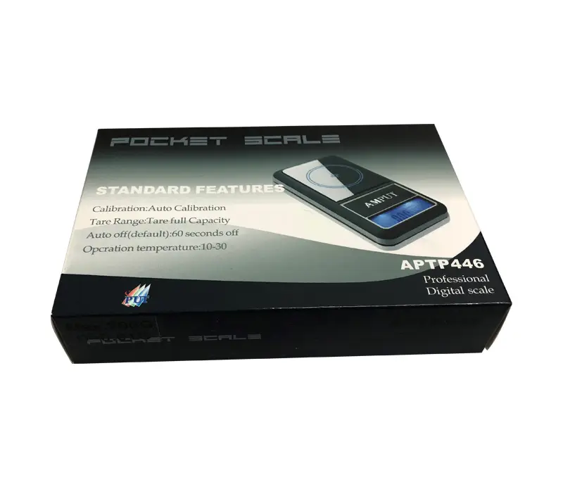 Custom Pocket Digital Scale Boxes